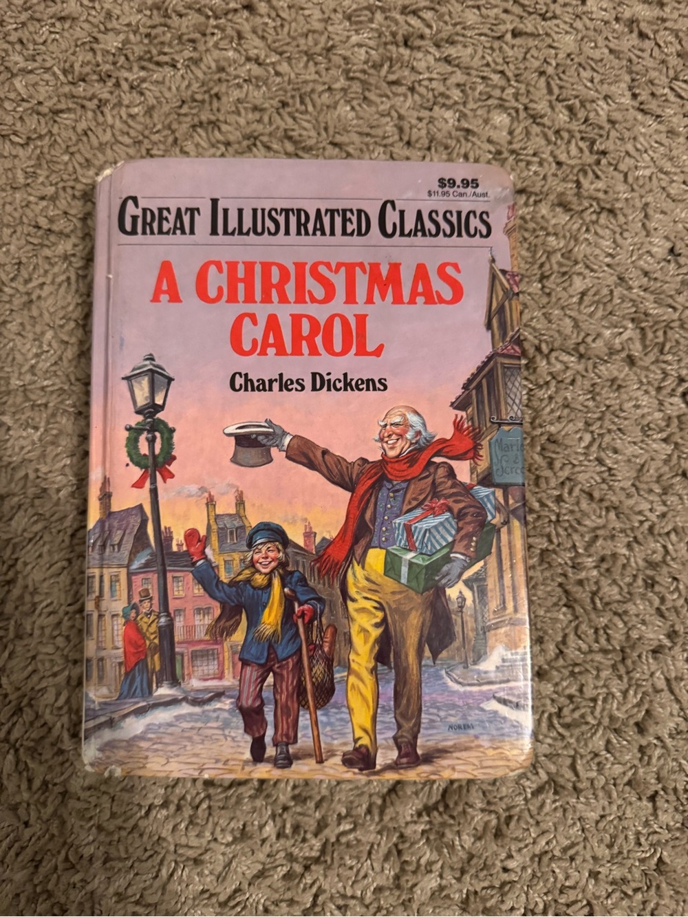 Great Illustrated Classics: A Christmas Carol by Charles Dickens Children Book